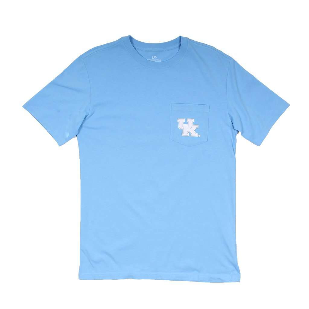 University of Kentucky Mascot Skipjack T-Shirt in Ocean Channel by Southern Tide - Country Club Prep