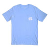 University of North Carolina Mascot Skipjack T-Shirt in Tide Blue by Southern Tide - Country Club Prep