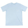 USA Flag Tee in Light Blue by Southern Point Co. - Country Club Prep