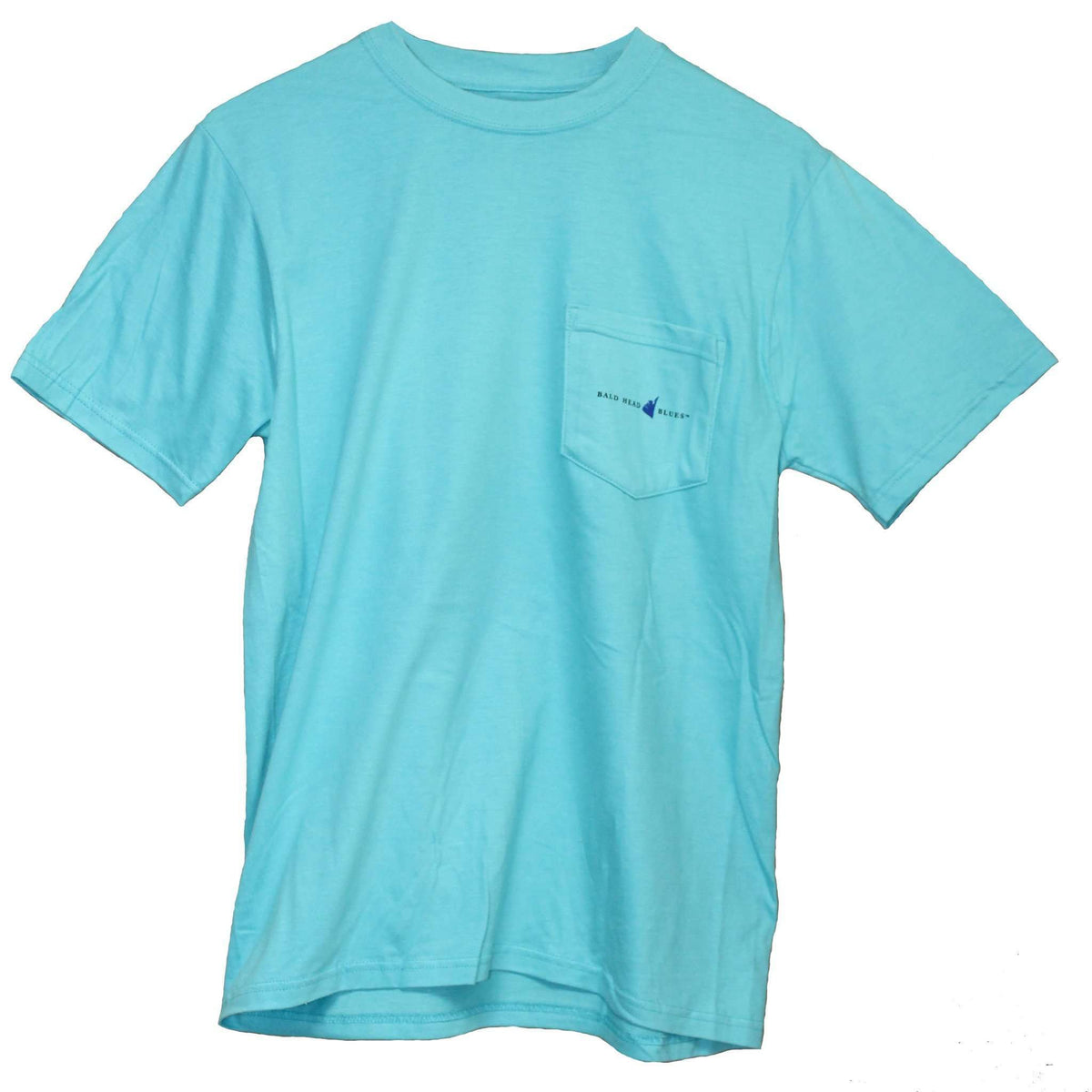 USA Tee in Aqua by Bald Head Blues - Country Club Prep