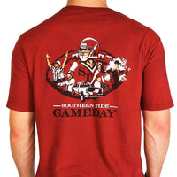 USC Gameday Tee in Garnet by Southern Tide - Country Club Prep