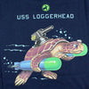 USS Loggerhead Tee in Navy by Loggerhead Apparel - Country Club Prep