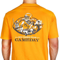 UT Gameday Tee in Rocky Top Orange by Southern Tide - Country Club Prep