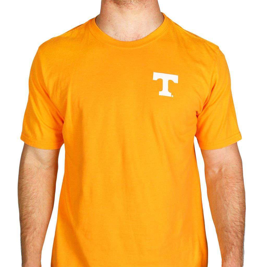 UT Gameday Tee in Rocky Top Orange by Southern Tide - Country Club Prep