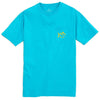 Vibrant Skipjack Tee Shirt in Scuba Blue by Southern Tide - Country Club Prep