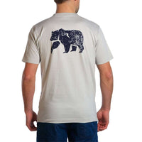 Vintage Bear Tee in Grey by The Normal Brand - Country Club Prep