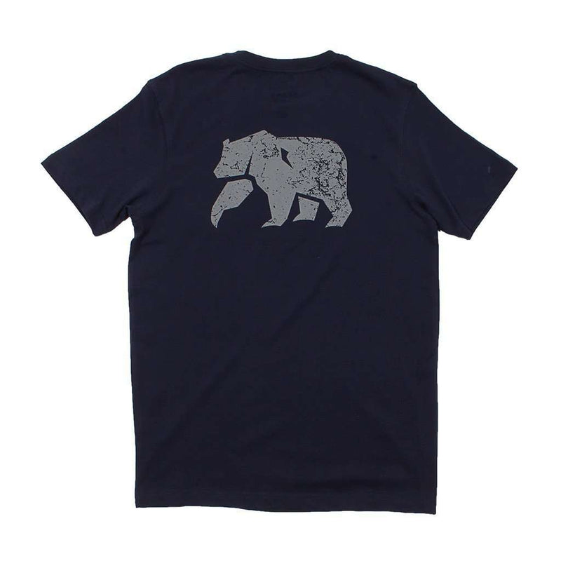 Vintage Bear Tee in Navy by The Normal Brand - Country Club Prep