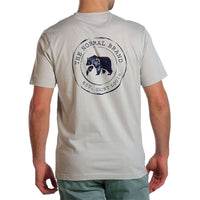 Vintage Circle Back Tee in Grey by The Normal Brand - Country Club Prep