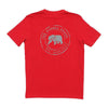 Vintage Circle Back Tee in Red by The Normal Brand - Country Club Prep