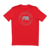 Vintage Circle Back Tee in Red by The Normal Brand - Country Club Prep