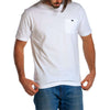 Vintage Circle Back Tee in White by The Normal Brand - Country Club Prep