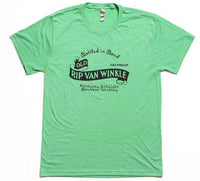 Vintage Old Rip Van Winkle Tee in Green by Pappy Van Winkle - Country Club Prep