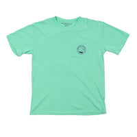 Wavy Tee Shirt in Island Reef by Waters Bluff - Country Club Prep