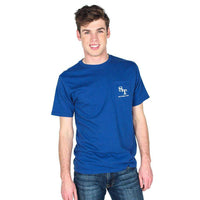 Weathered Skipjack Tee Shirt in Blue Cove by Southern Tide - Country Club Prep