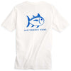 Weathered Skipjack Tee Shirt in Classic White by Southern Tide - Country Club Prep