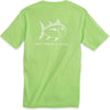 Weathered Skipjack Tee Shirt in Summer Green by Southern Tide - Country Club Prep