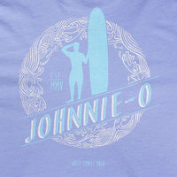 Westwind Graphic Tee Shirt in Silver Lake by Johnnie-O - Country Club Prep