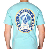 Winston II Short Sleeve Tee Shirt in Chalky Mint by Southern Fried Cotton - Country Club Prep