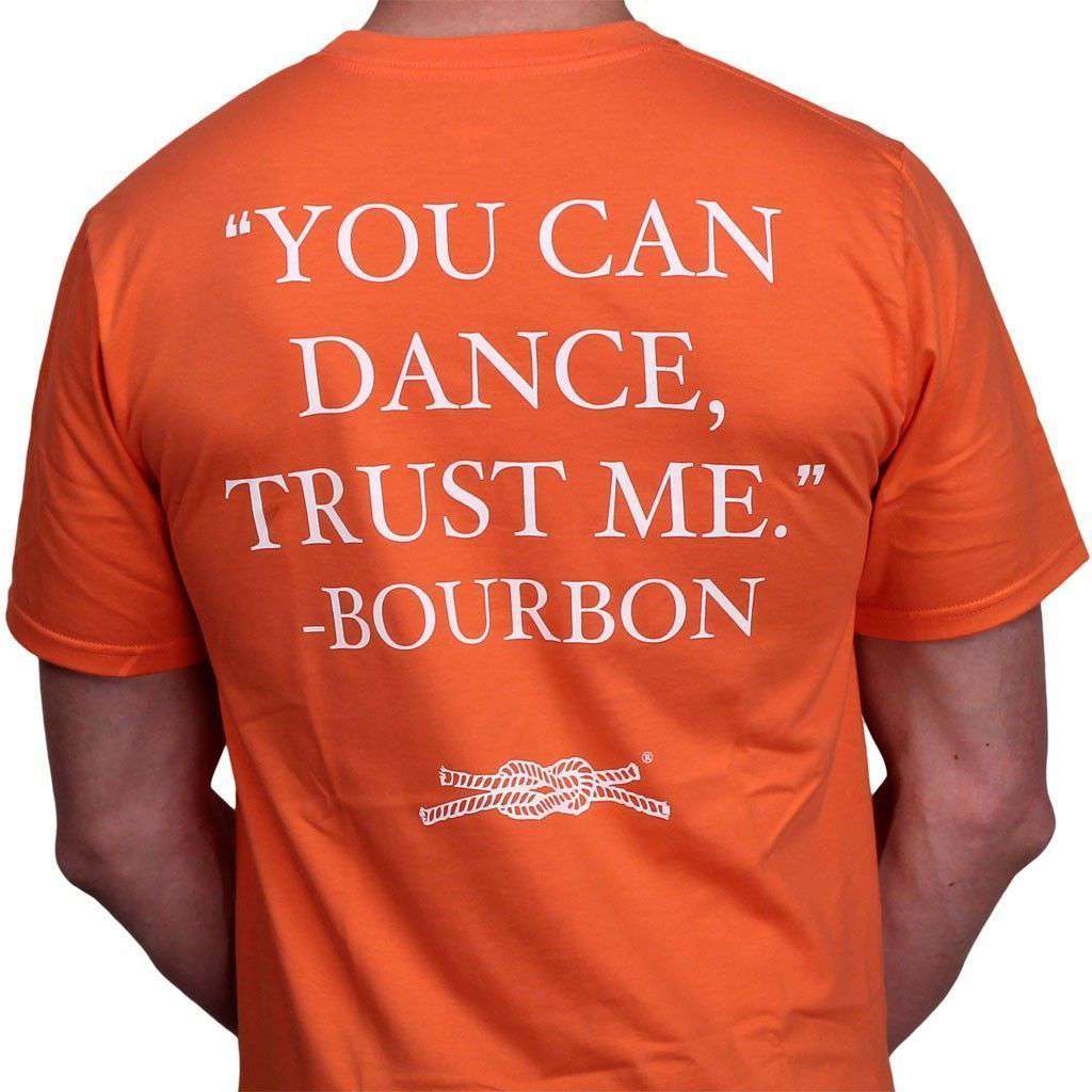 "You Can Dance" Pocket Tee in Coral by Knot Clothing & Belt Co. - Country Club Prep