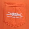 "You Can Dance" Pocket Tee in Coral by Knot Clothing & Belt Co. - Country Club Prep
