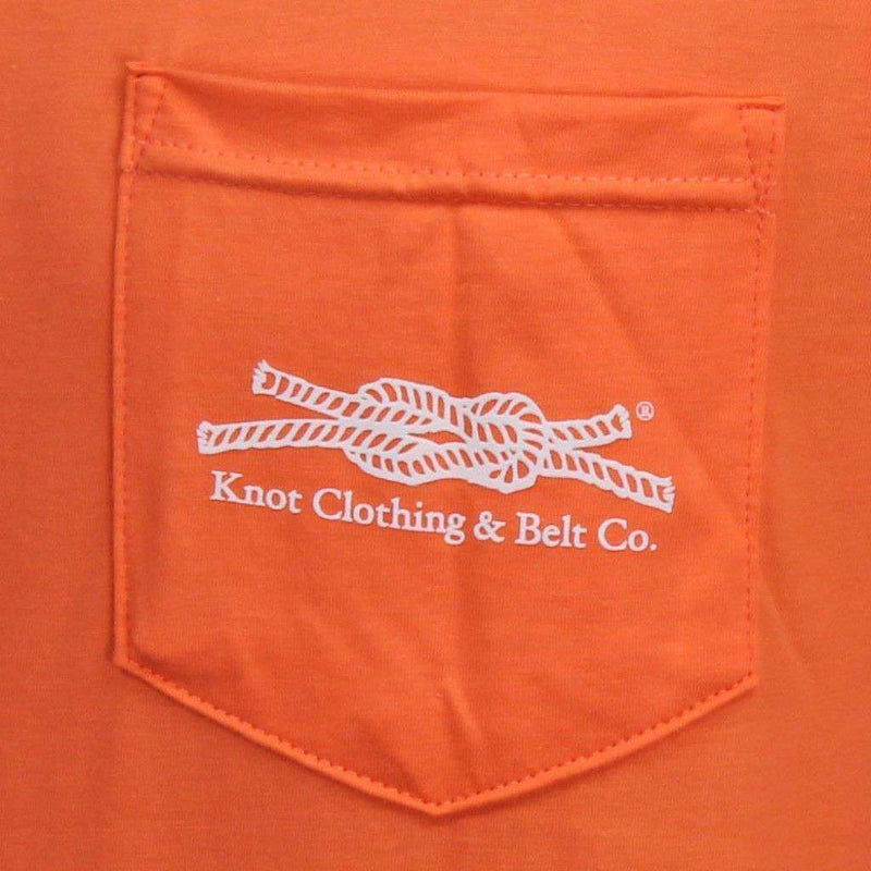 "You Can Dance" Pocket Tee in Coral by Knot Clothing & Belt Co. - Country Club Prep