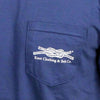 "You Can Dance" Pocket Tee in Navy by Knot Clothing & Belt Co. - Country Club Prep