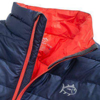 Altitude Down Vest in Navy by Southern Tide - Country Club Prep
