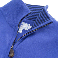 Biltmore 1/4 Zip Vest in Cobalt by Southern Tide - Country Club Prep