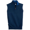 Biltmore 1/4 Zip Vest in Yacht Blue by Southern Tide - Country Club Prep