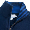 Biltmore 1/4 Zip Vest in Yacht Blue by Southern Tide - Country Club Prep