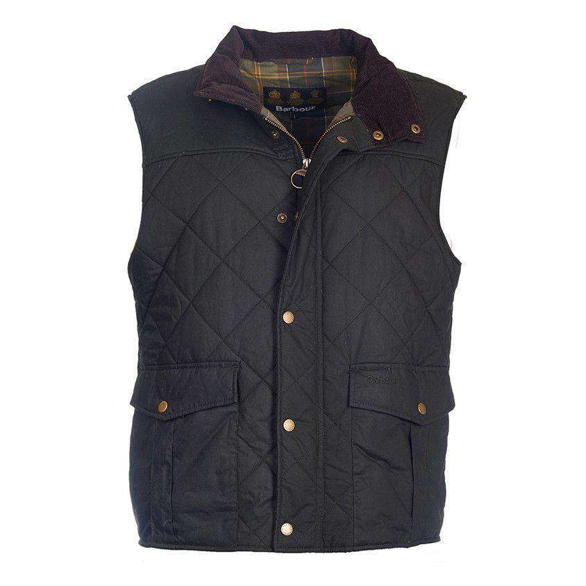 Boxley Quilted Gilet in Light Olive by Barbour - Country Club Prep