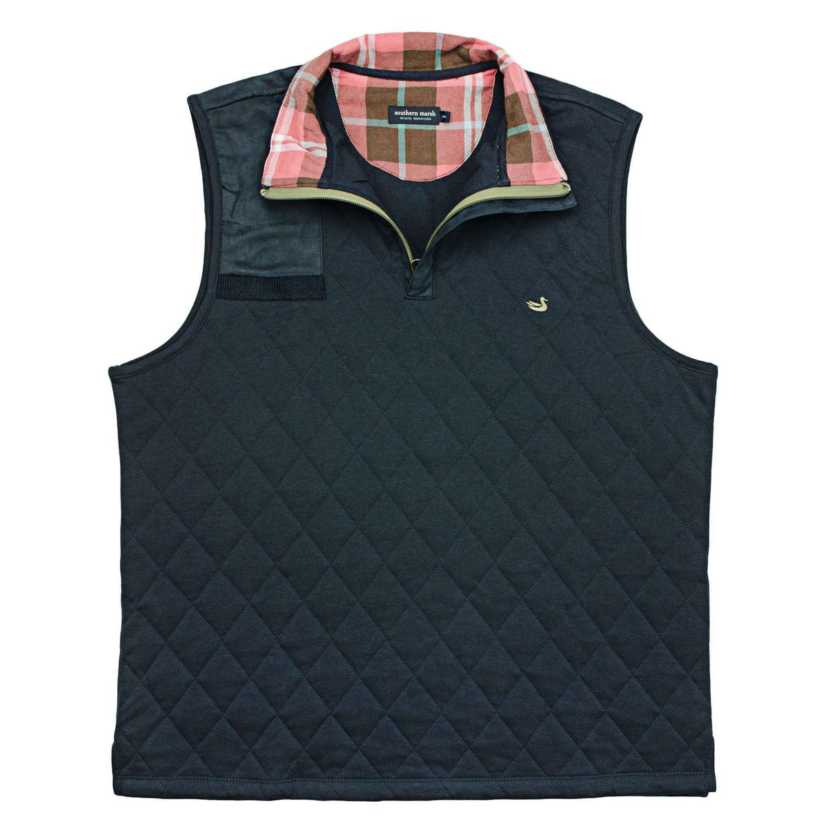 Carlyle Sporting Vest in Colonial Navy by Southern Marsh - Country Club Prep