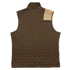 Carlyle Sporting Vest in Stone Brown by Southern Marsh - Country Club Prep