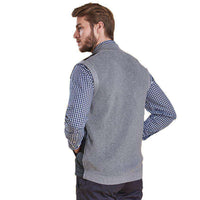 Essential Gilet in Charcoal by Barbour - Country Club Prep