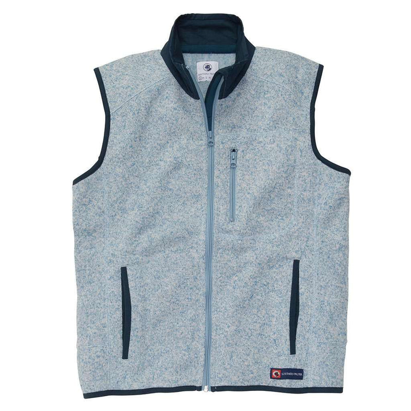 Getty Vest in Allure Blue by Southern Proper - Country Club Prep