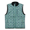 Harper Reversible Vest in Dark Green Tartan and Navy by Southern Marsh - Country Club Prep