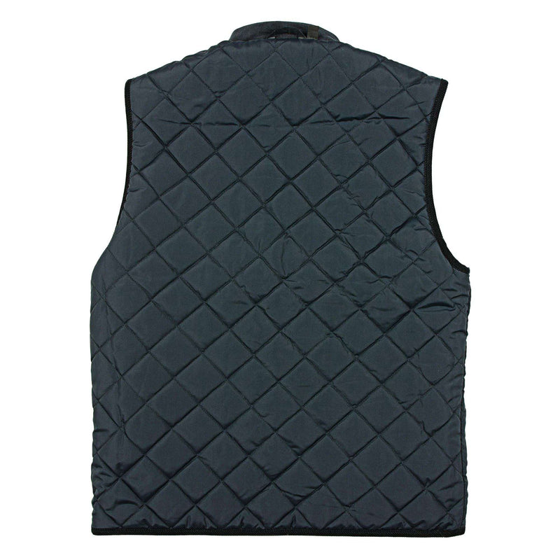 Harper Reversible Vest in Dark Green Tartan and Navy by Southern Marsh - Country Club Prep