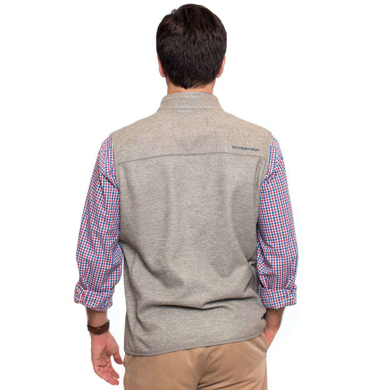 Keeler Vest in Heather Grey by The Southern Shirt Co. - Country Club Prep