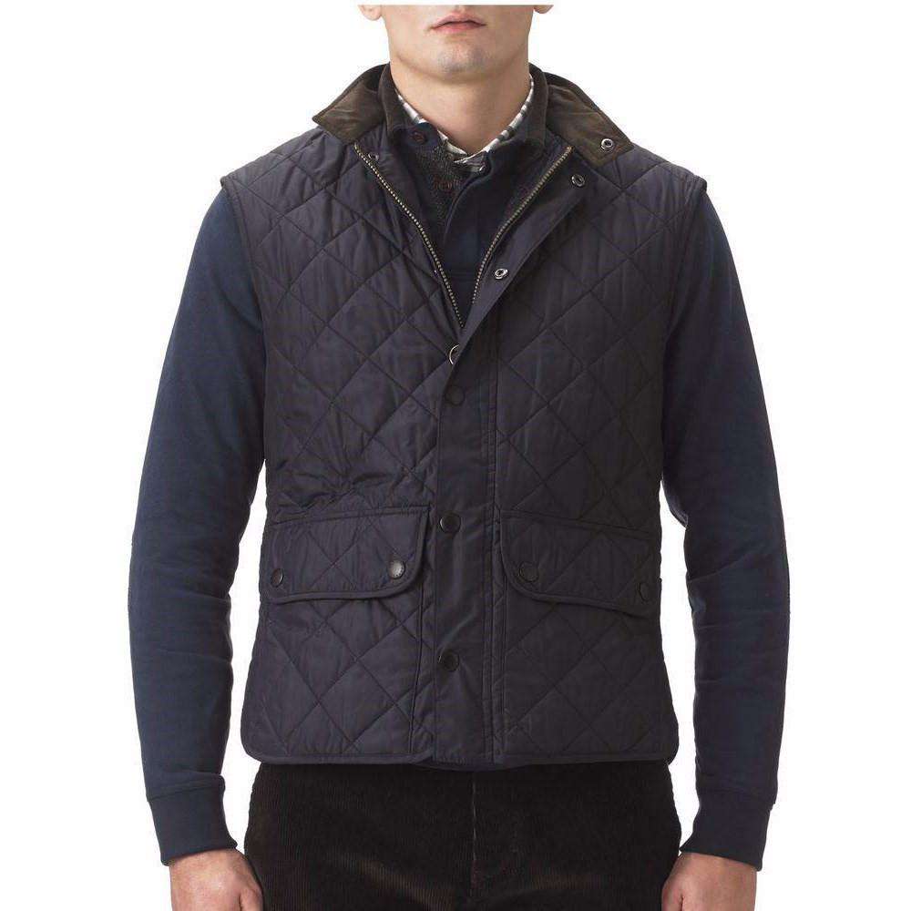 Lowerdale Quilted Gilet in Navy by Barbour - Country Club Prep