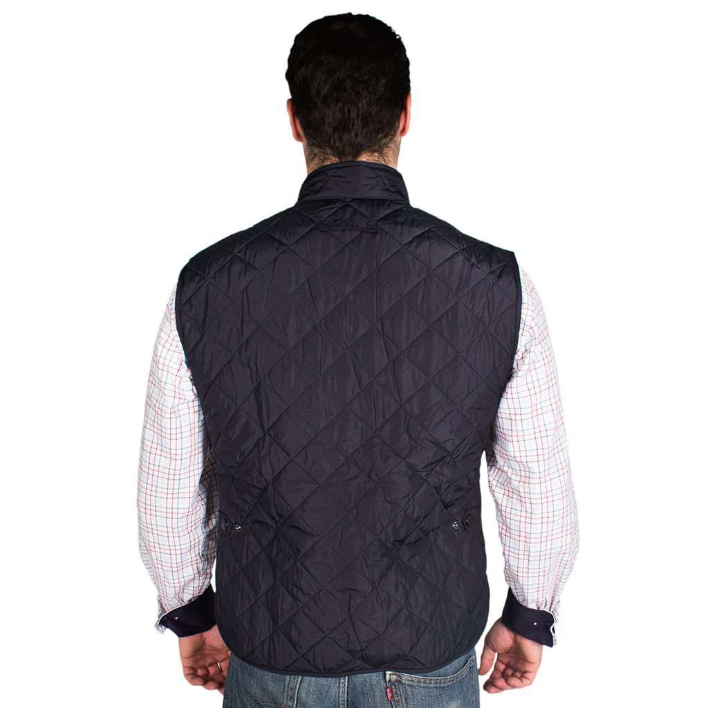 Lowerdale Quilted Gilet in Navy by Barbour - Country Club Prep