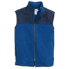 Navigational Fleece Vest in Blue Lake by Southern Tide - Country Club Prep