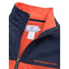 Navigational Fleece Vest in Orange Sky by Southern Tide - Country Club Prep