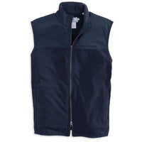 Navigational Fleece Vest in True Navy by Southern Tide - Country Club Prep