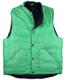 Reversible Vest in Navy and Evergreen by Castaway Clothing - Country Club Prep