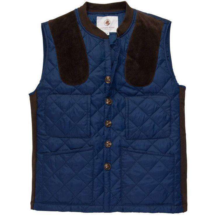 Sportsman Shooting Vest in Royal Navy by Southern Proper - Country Club Prep