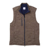 Tahoe 2-Way Zip Front Fleece Vest in Havana by Johnnie-O - Country Club Prep