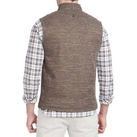 Tahoe 2-Way Zip Front Fleece Vest in Havana by Johnnie-O - Country Club Prep