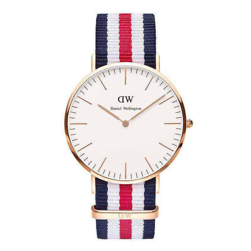 Men's Classic Canterbury Watch in Rose Gold by Daniel Wellington - Country Club Prep