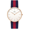 Men's Classic Oxford Watch in Rose Gold by Daniel Wellington - Country Club Prep