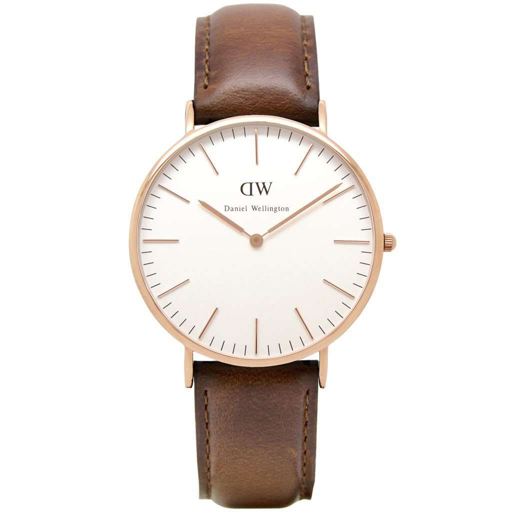 Men's Classic St Mawes Watch in Rose Gold by Daniel Wellington - Country Club Prep